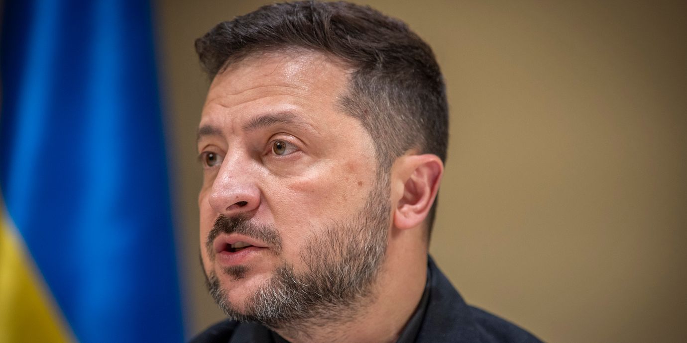 Ukrainas president Volodymyr Zelenskyj.