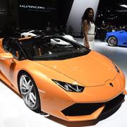 Lamborghini Huracan LP 610-4 Spyder presenterades vid bilmässan i Frankfurt i september 2015.