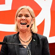 
Socialdemokraternas partiledare Magdalena Andersson.