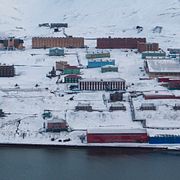 Barentsburg på Svalbard.