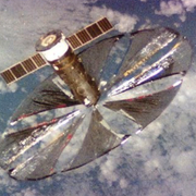 Johan Rockström/bild från ett ryskt försök med rymdspeglar som gjordes på 1990-talet.