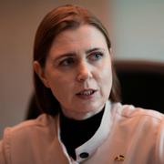 Litauens försvarsminister Dovile Sakaliene. 