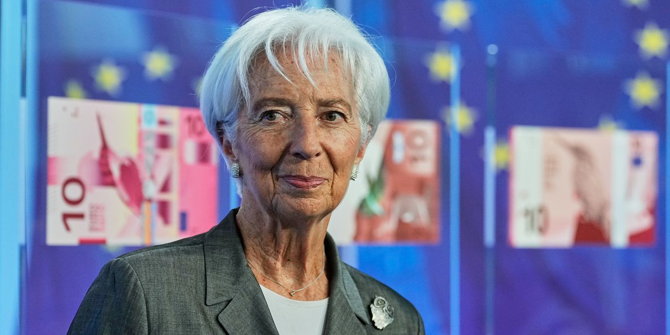 ECB-presidenten Christine Lagarde.