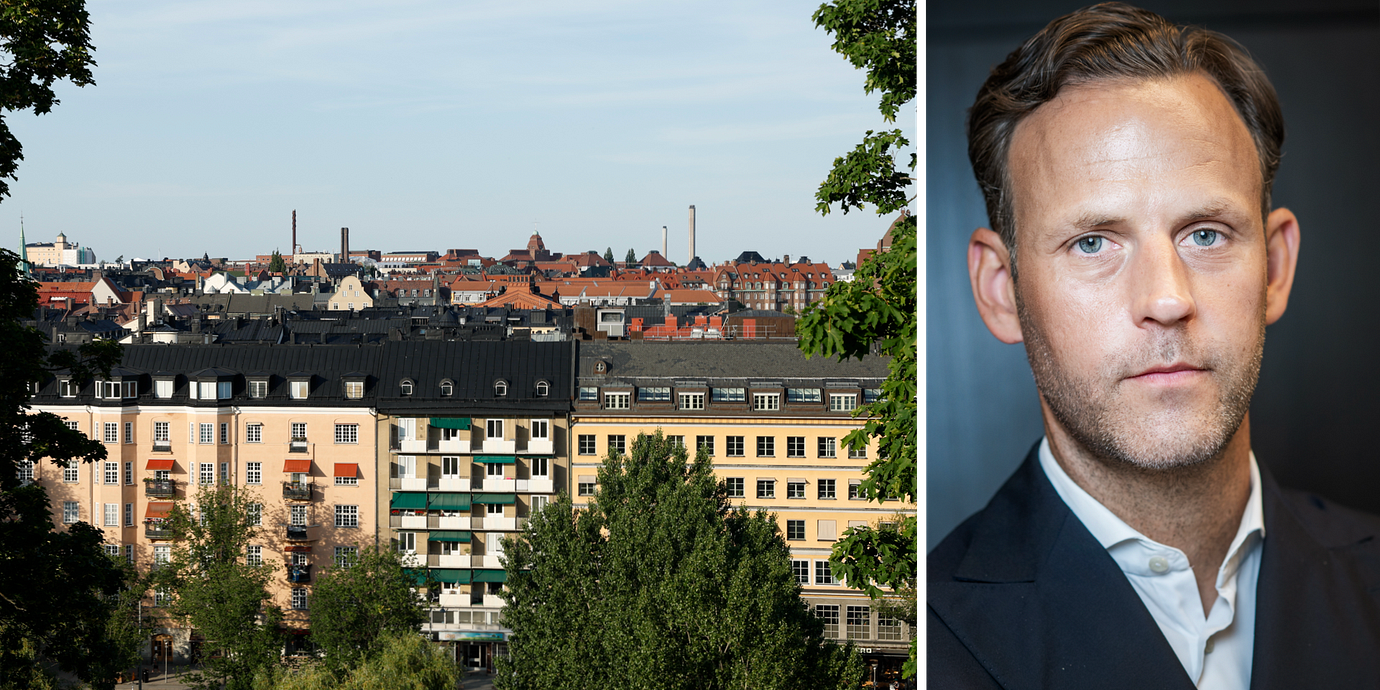 Bostäder i Vasastan i Stockholm/Jonas Gustafsson, vd för Hemnet.