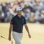 Ludvig Åberg på Masters i Augusta.