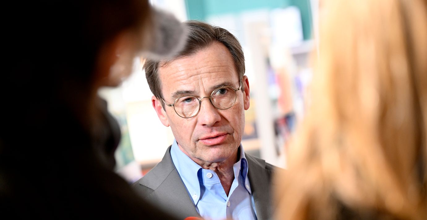 Statsminister Ulf Kristersson (M), 15 april