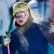 Mona Brorsson på plats i Pyeongchang.