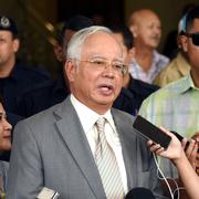 Malaysias tidigare premiärminister Najib Razak.