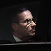 Kristersson inför dagens möte. 