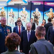 Rysslands president Vladimir Putin.