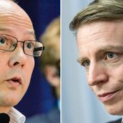 Martin Andersson och Per Bolund (MP).