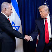 Netanyahu och Trump.