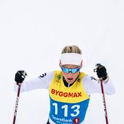 Therese Johaug i norska mästerskapen i mars.