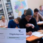 Arkivbild, högskoleprovet 2014