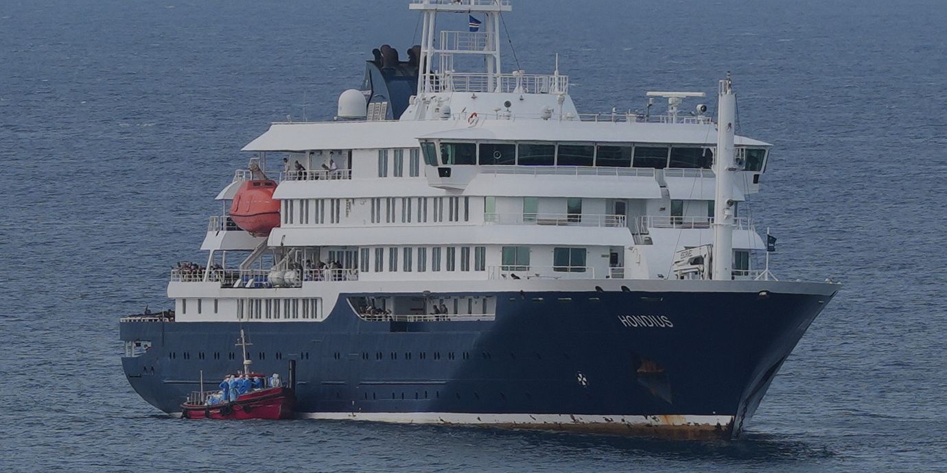 MV Hondius.