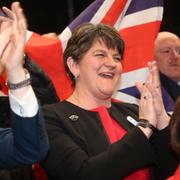 DUP:s partiledare Arlene Foster. 