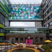 Tillbyggnad Drottning Silvias barnsjukhus,  arkivbild.