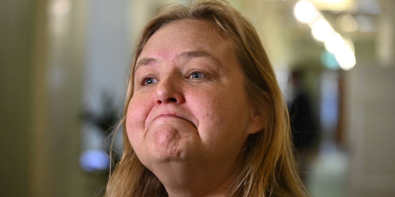 Ida Gabrielsson (V) i riksdagen när det skedde val till riksdagens utskott, EU-nämnd, riksdagsstyrelse och Utrikesnämnd, riksdagen.