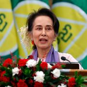 Aung San Suu Kyi. Arkivbild från 2020. 