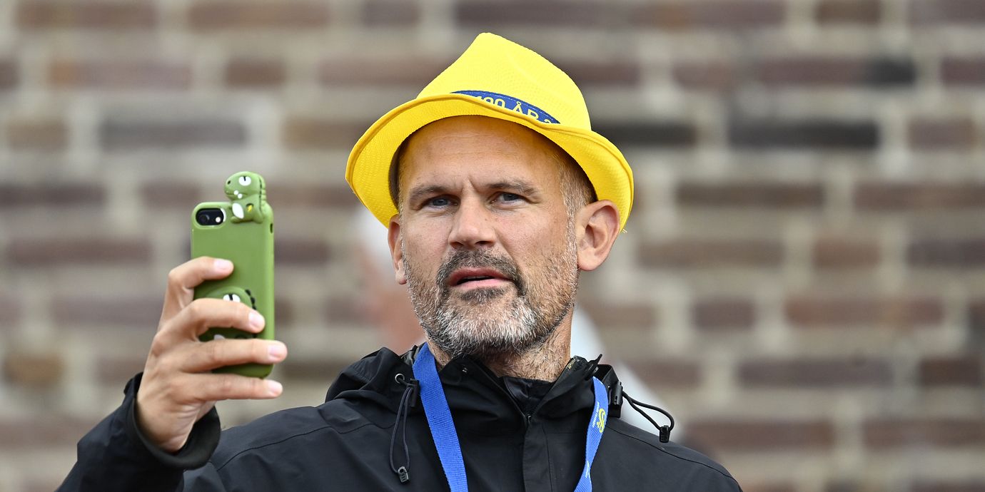 Arkvibild på Stefan Holm från Finnkampen 2025.