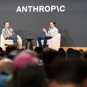 Anthopics vd Dario Amodei och produktchef Mike Krieger