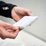 Batteri Northvolt, som gick i konkurs Arkivbild