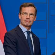 Ulf Kristersson och Viktor Orbán förra året.