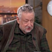 GW i TV4:s studio på söndagsförmiddagen.