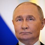 Arkivbild på Vladimir Putin.