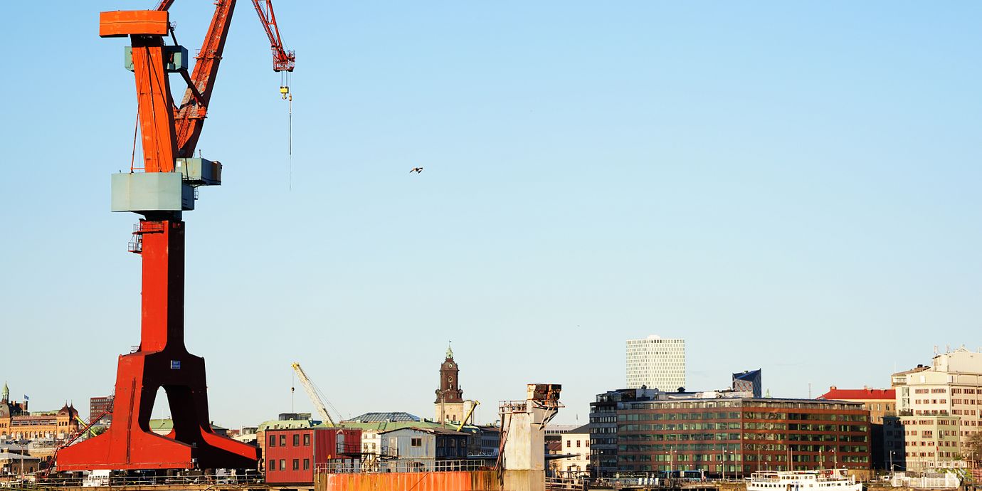 Göteborgs hamn.