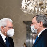 Mattarella och Draghi