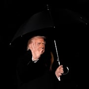 Bild på Donald Trump från i tisdags.