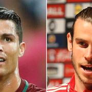 Från vänster: Gareth Bale och Cristiano Ronaldo