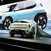 Arkivbild. Kia presenterade sin nya modell EV2 GT under Bryssels motorsalong i början av januari i år. 