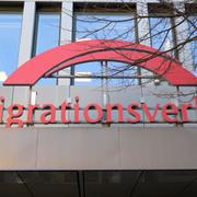 Migrationsverkets nationella servicecenter i Sundbyberg. Illustrationsbild.