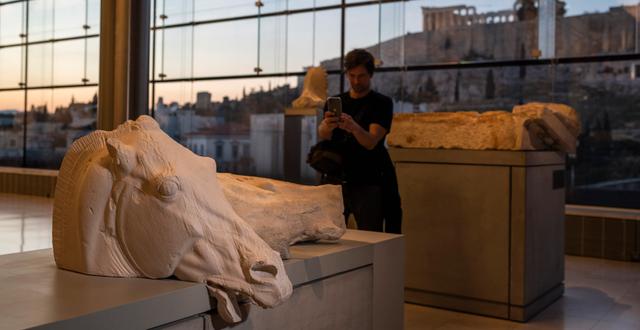 Akropolismuseet i Aten. Petros Giannakouris / AP