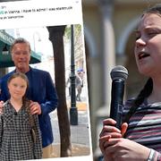 Greta Thunberg och Arnold Schwarzenegger.