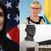 Nikki Haley, Margot Wallström och Backåkra.