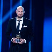 Andreas Granqvist på Fotbollsgalan 2017.