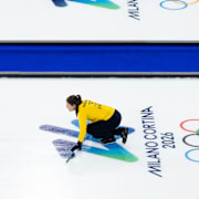 Anna Hasselborg under matchen.