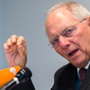 Arkivbild: Tysklands avgående finansminister Wolfgang Schäuble. 