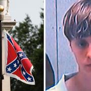 Flaggan som snart halas. Dylann Roof.