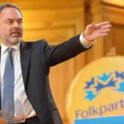 Jan Björklund under Folkpartiets första