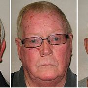 Tre av de dömda: Terrence Perkins, John Collins, Daniel Jones