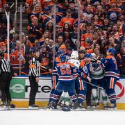 Råkurr mellan Vancouver Canucks och Edmonton Oilers i lördagens kvartsfinal