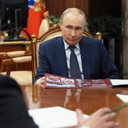 Rysslands president Vladimir Putin, 18 juli. 
