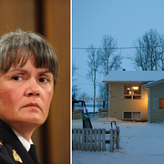 Presskonferens efter skolskjutningen/Huset där bröderna mördades.