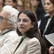 Romina Pourmokhtari (L) 