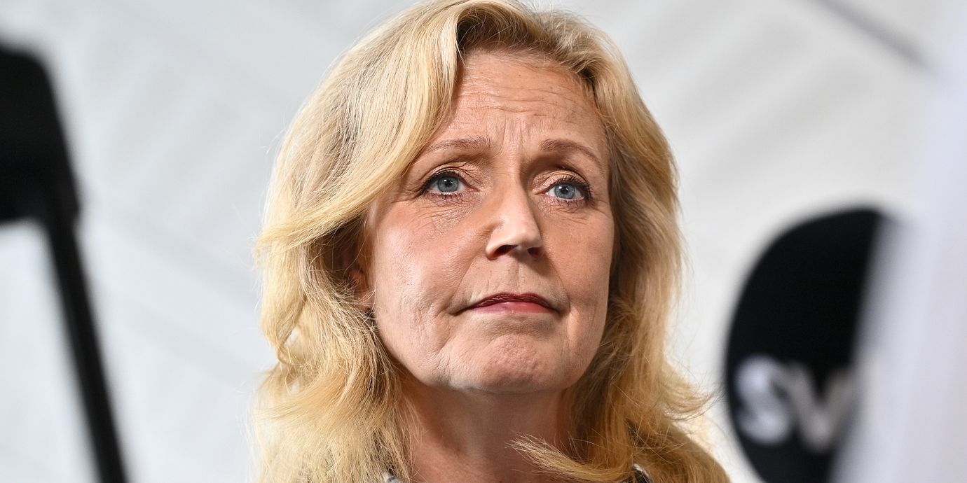 Centerledaren Elisabeth Thand Ringqvist.