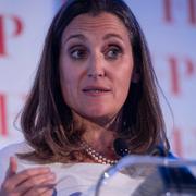 Chrystia Freeland. 